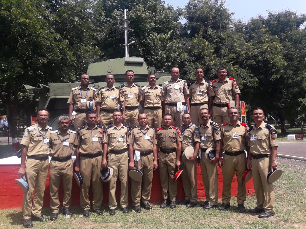 A memorable training visit with fellow NCC officers.